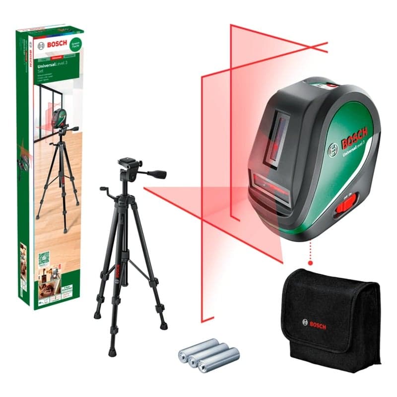 Kreuzlinienlaser UniversalLevel 3 Set
