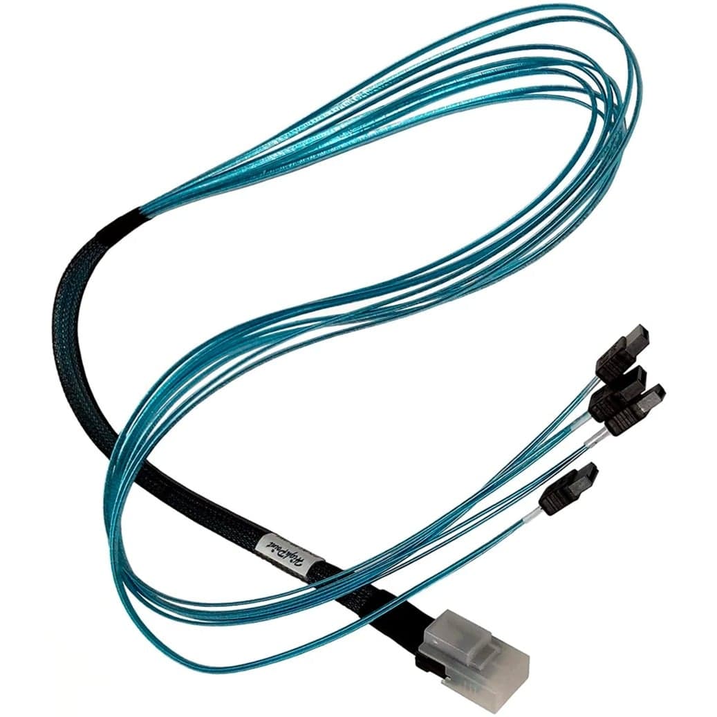 Adapterkabel 1x MiniSAS SFF-8087 > 4x SATA – Bild 1