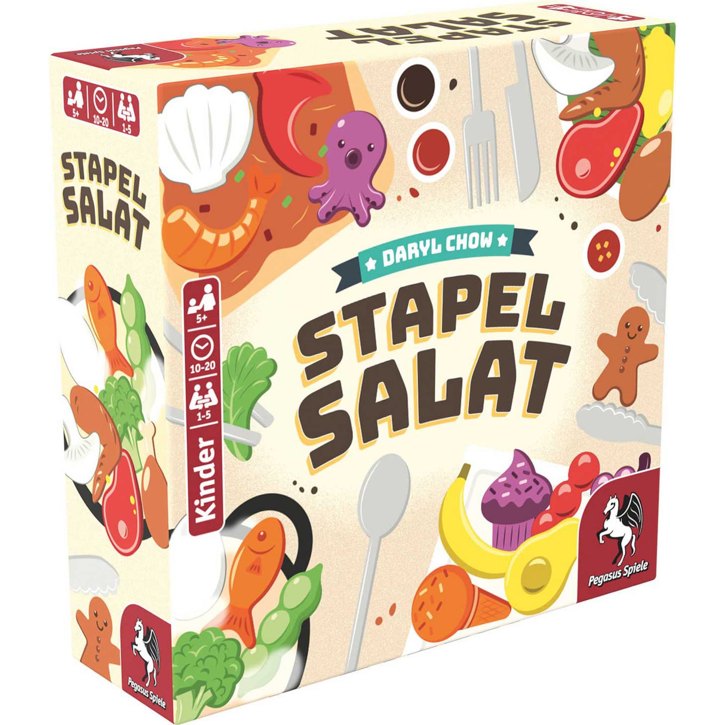 Stapelsalat, Geschicklichkeitsspiel – Bild 1