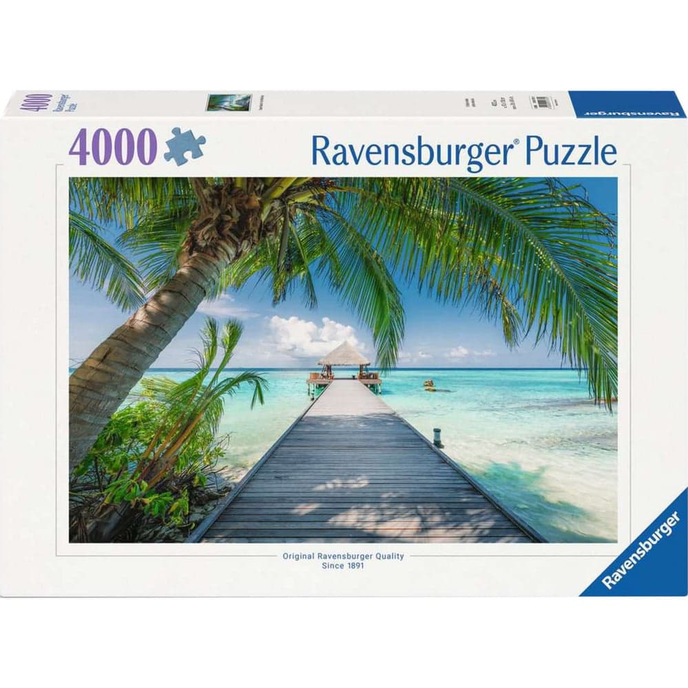 Puzzle Traumstrand auf den Malediven – Bild 1