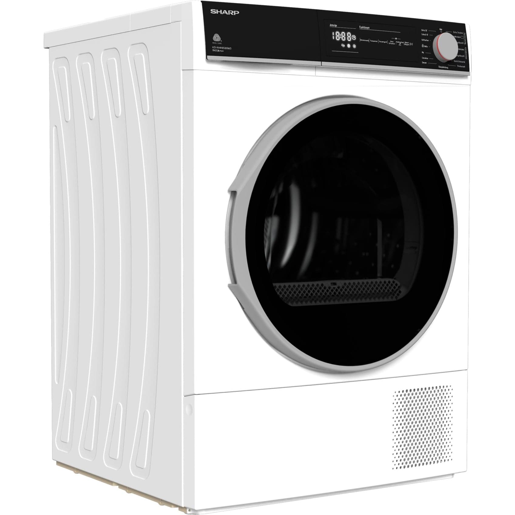 KD-NHH8S8GW3-DE, Wärmepumpentrockner – Bild 1