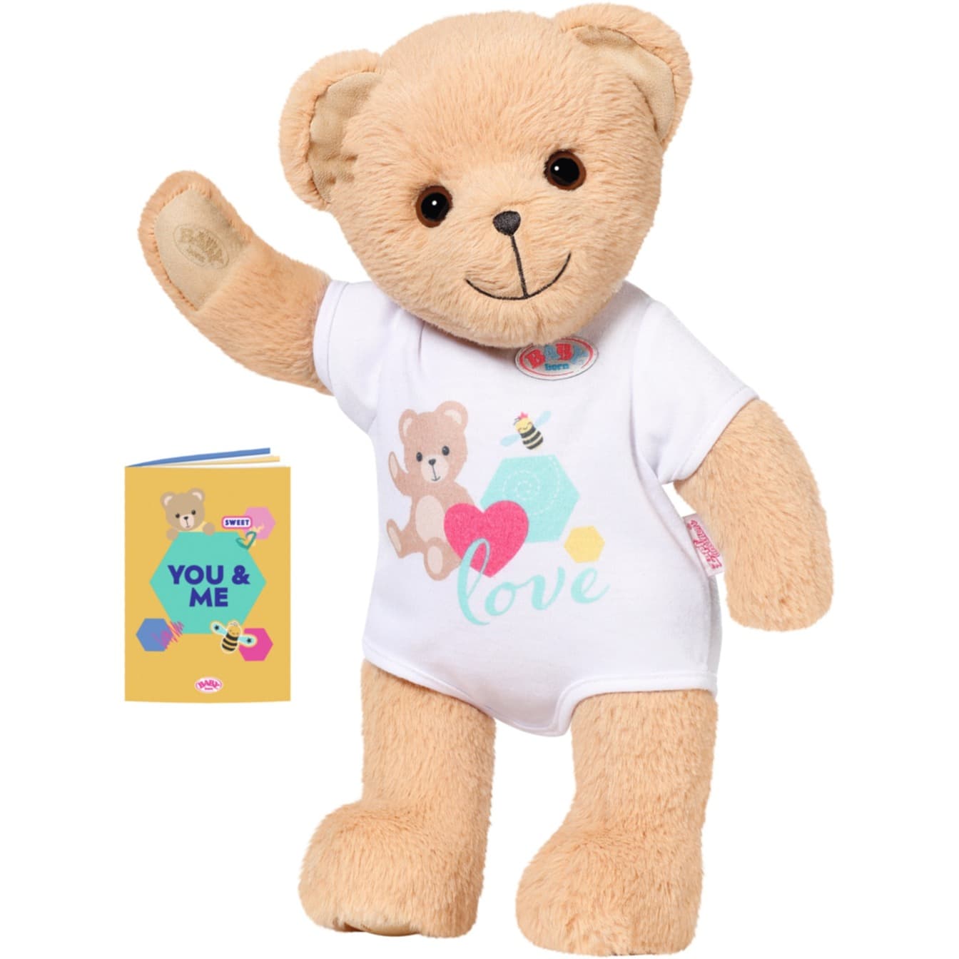 BABY born® Bär weiß, Kuscheltier – Bild 1