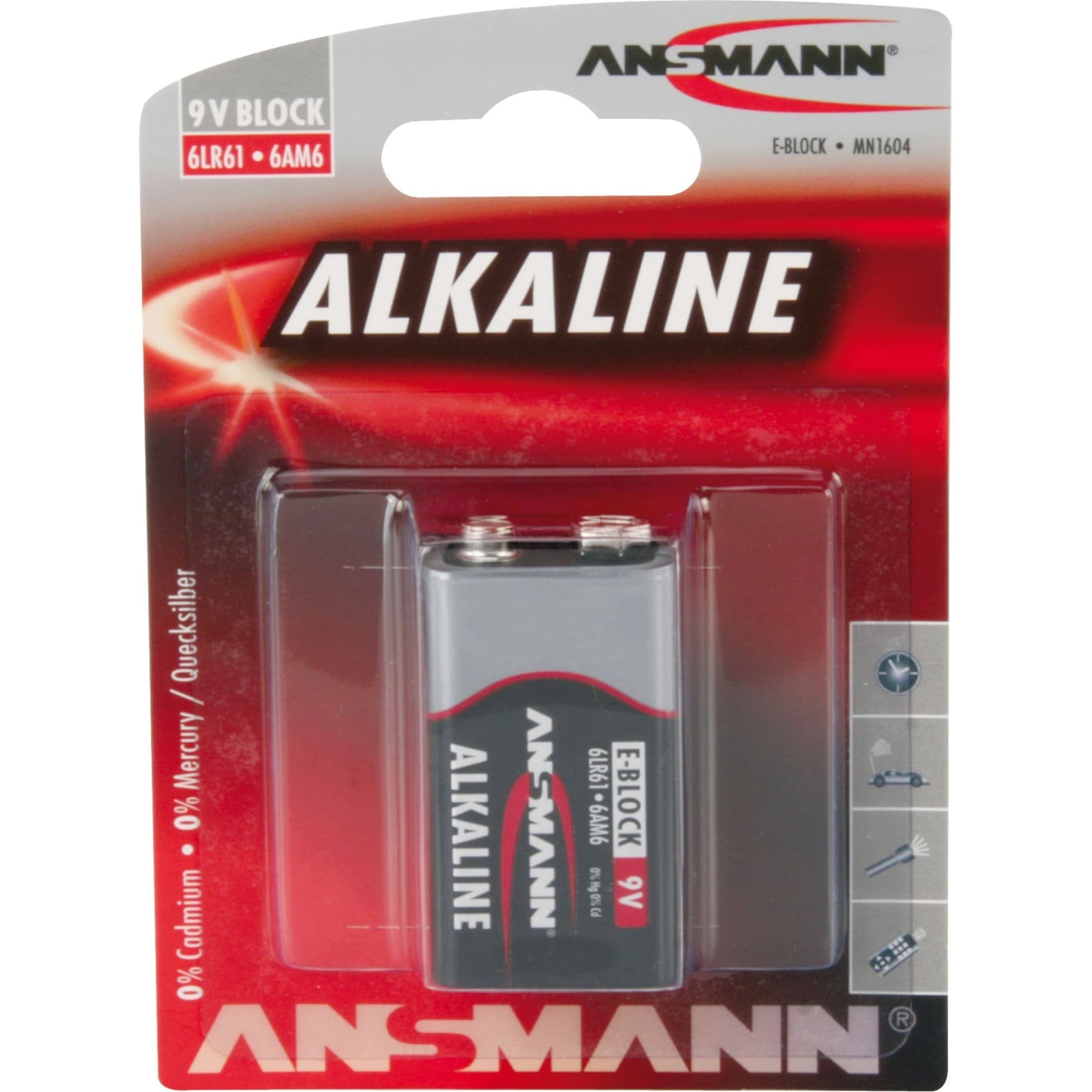 Alkaline Red, Batterie – Bild 1
