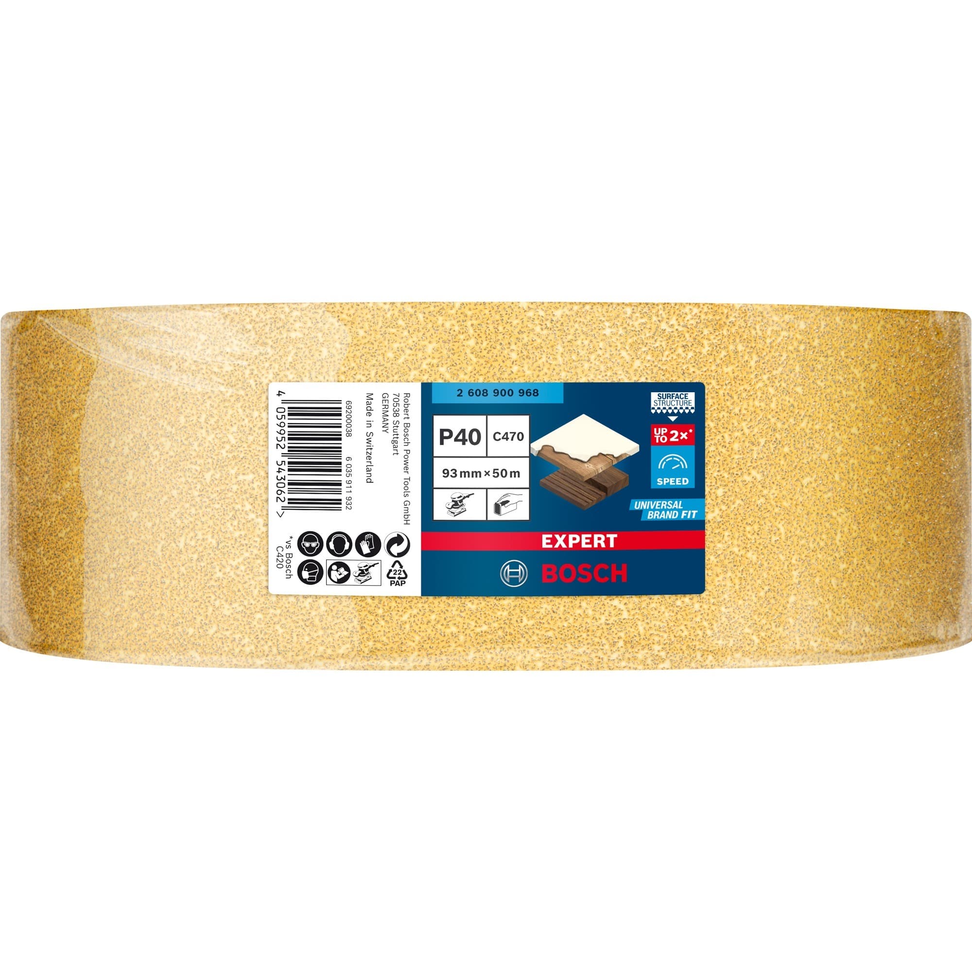 Expert C470 Schleifblatt, 93mm, K40 – Bild 1