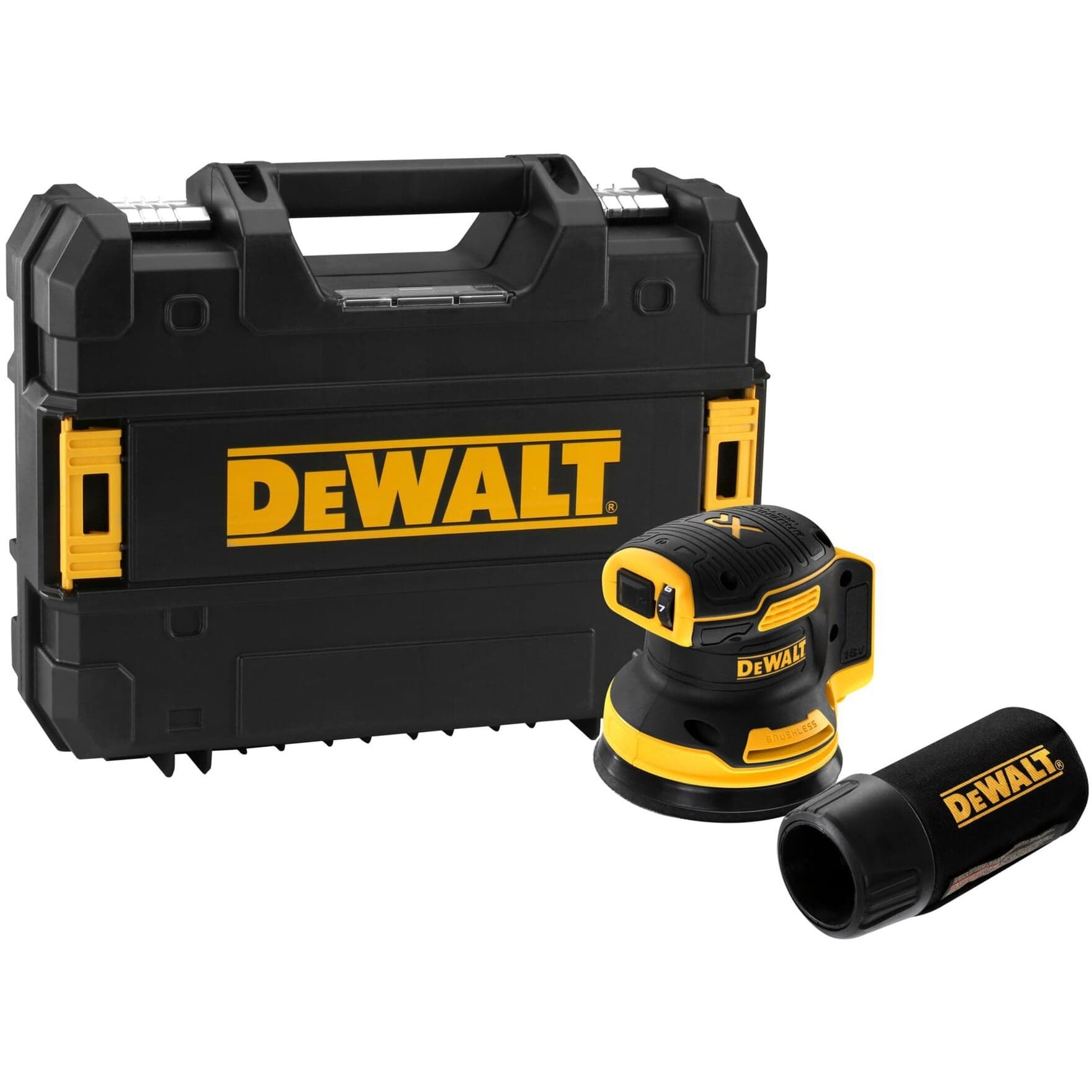 Akku-Exzenterschleifer DCW210NT, 18Volt – Bild 1