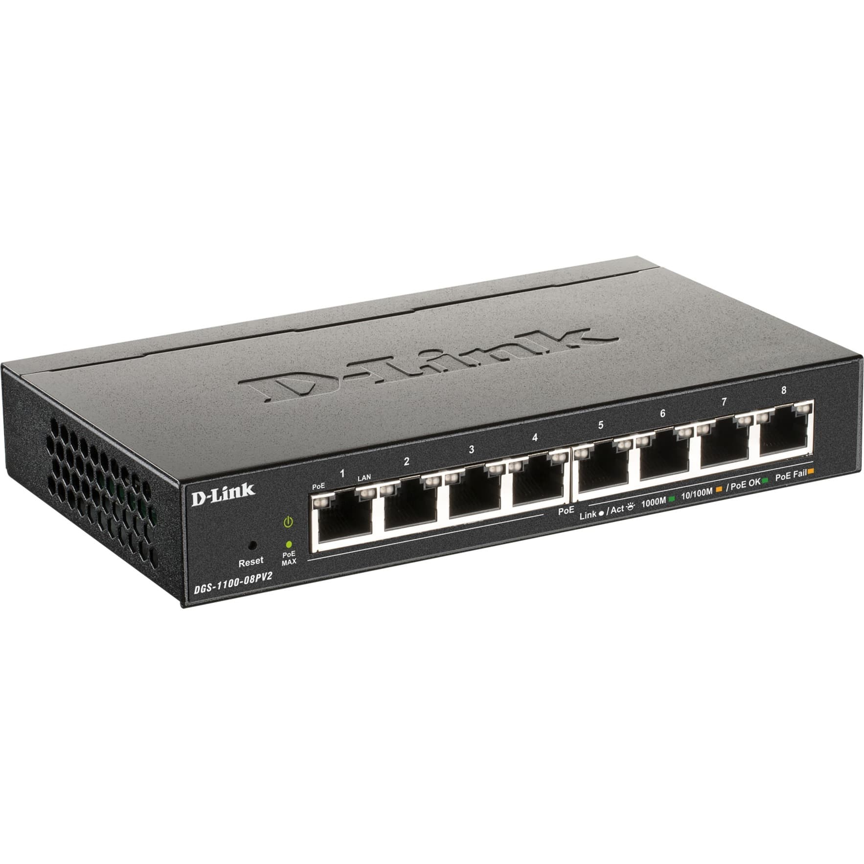 DGS-1100-08PV2/E, Switch – Bild 1