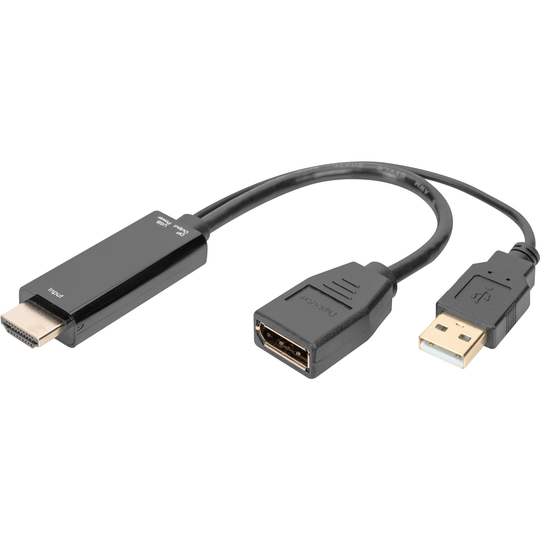 4K HDMI auf DisplayPort Adapter – Bild 1
