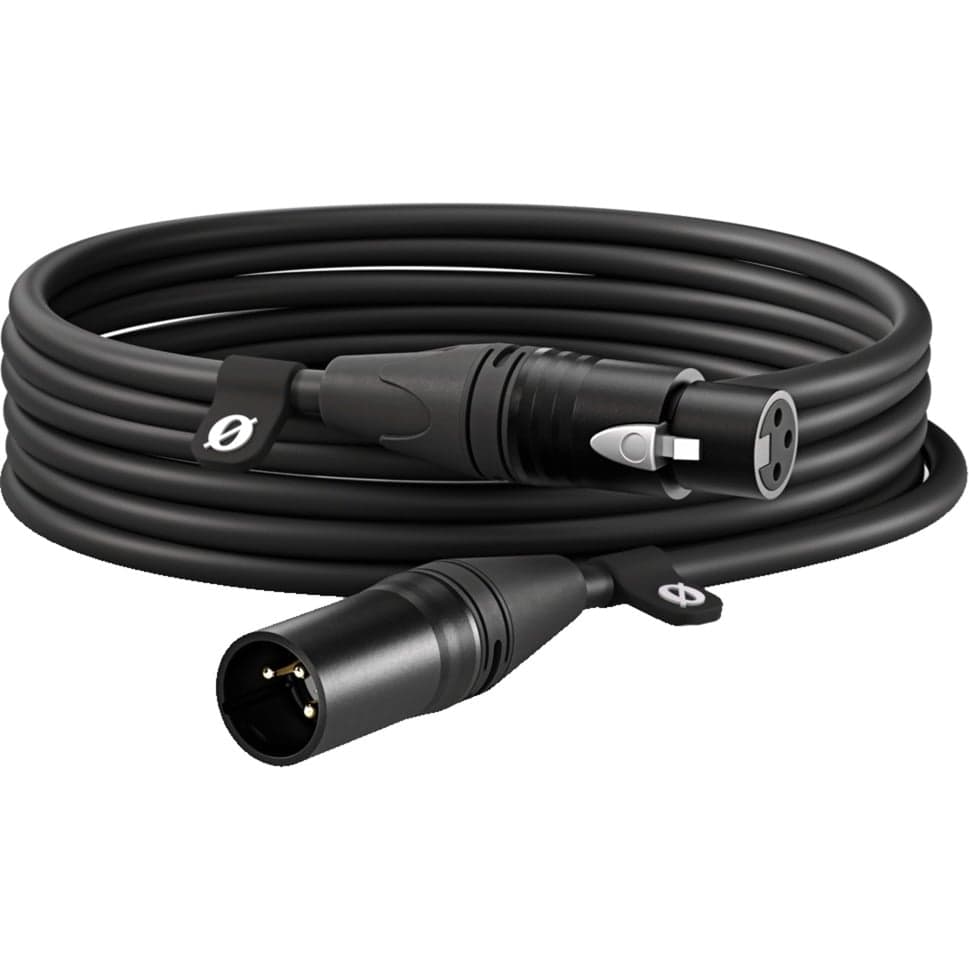 Premium XLR-Kabel XLR6M black – Bild 1