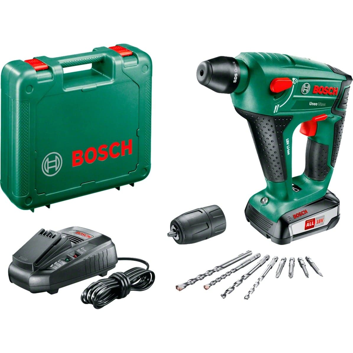 Akku-Bohrhammer Uneo Maxx, 18Volt – Bild 1