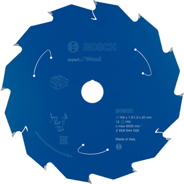 EXPERT Wood Kreissägeblatt, Ø 165mm, 12Z – Bild 1