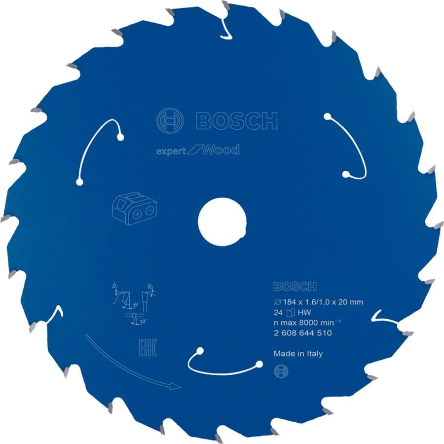EXPERT Wood Kreissägeblatt, Ø 184mm, 24Z – Bild 1
