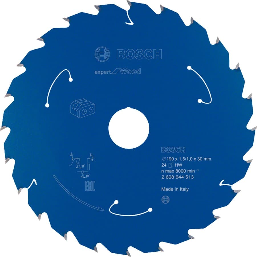 EXPERT Wood Kreissägeblatt, Ø 190mm, 24Z – Bild 1