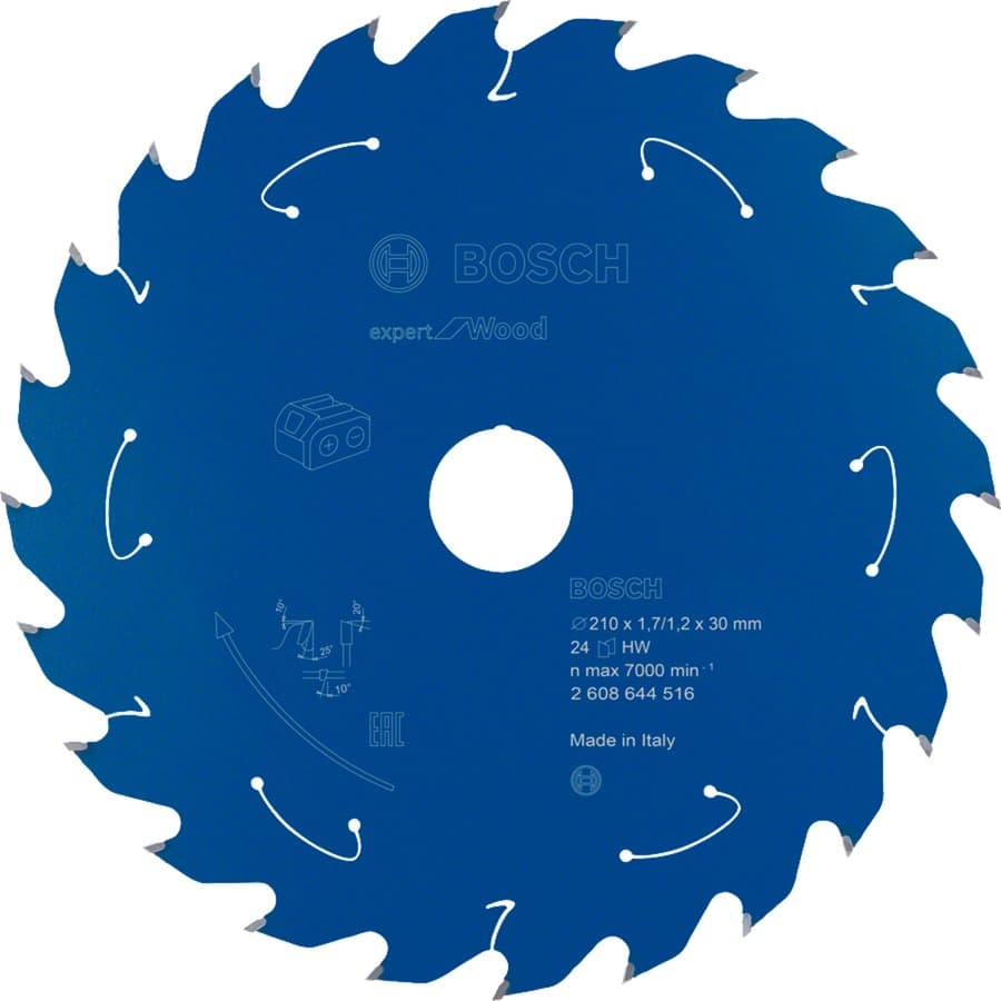 EXPERT Wood Kreissägeblatt, Ø 210mm, 24Z – Bild 1