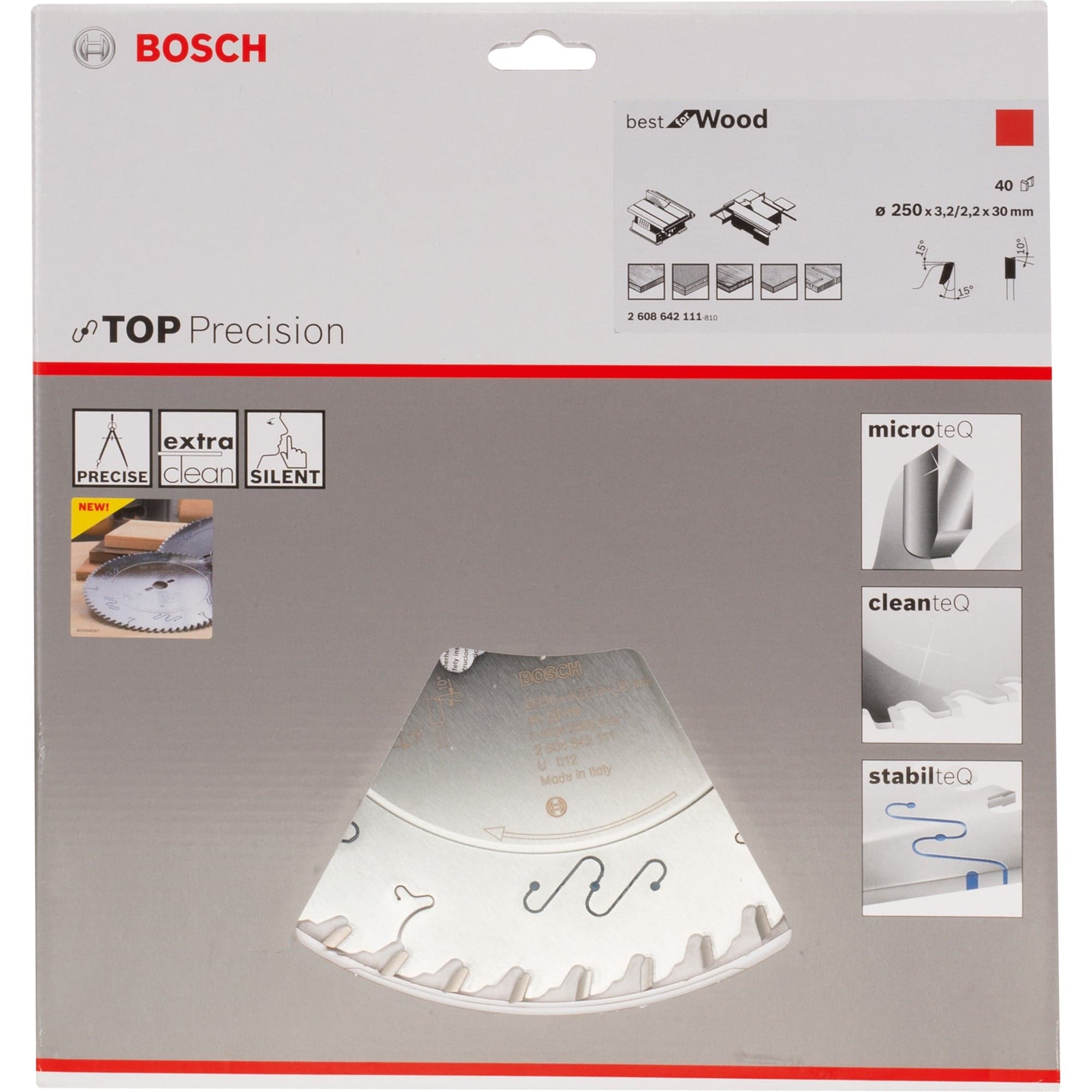 Kreissägeblatt Best for Wood, Ø 250mm, 40Z – Bild 1
