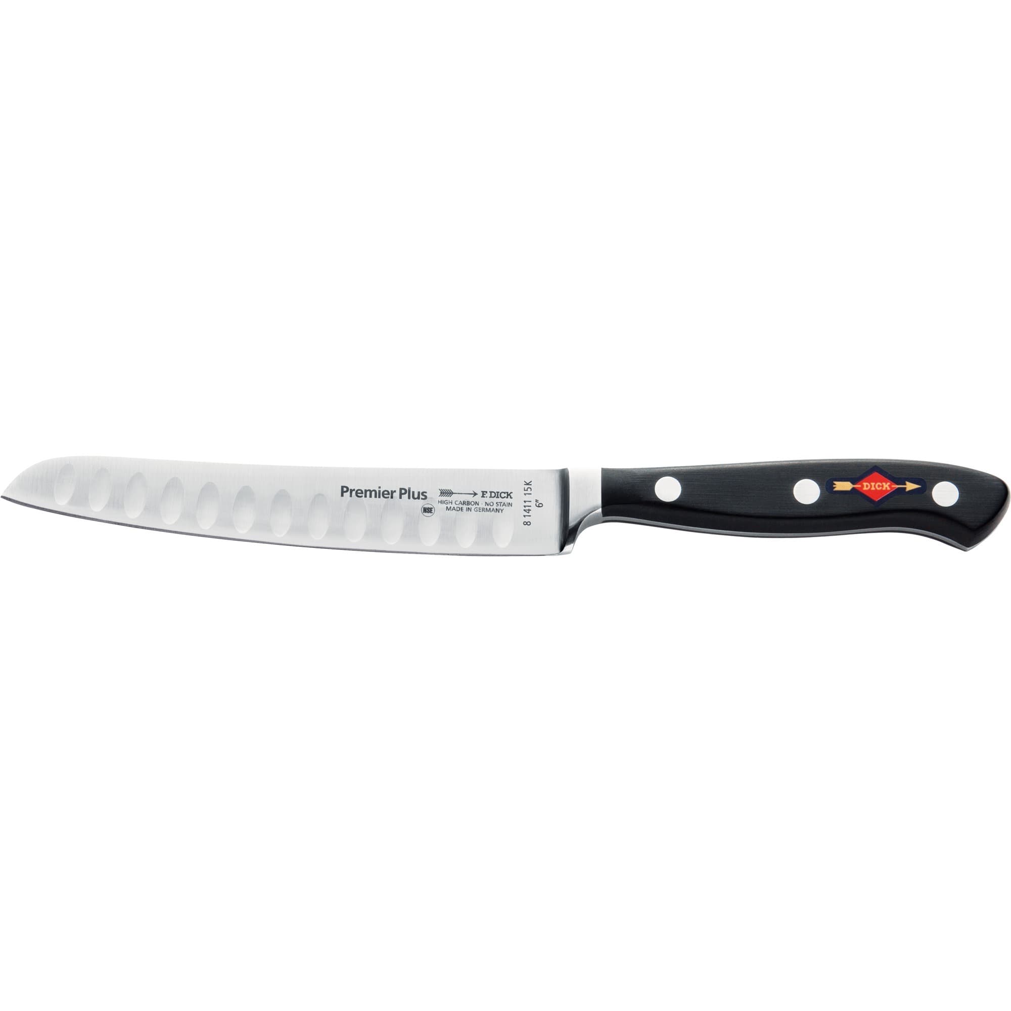 Premier Plus Universalmesser Kullenschliff, 15cm – Bild 1