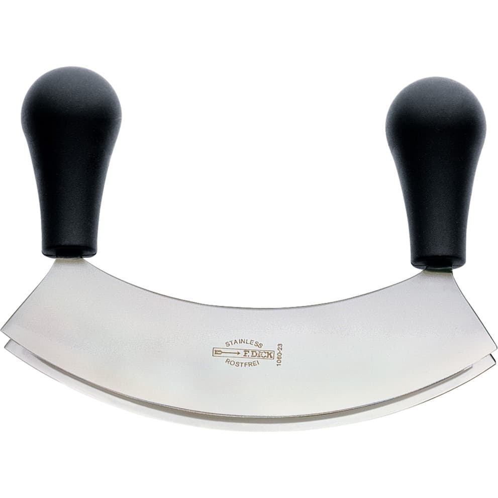 Wiegemesser, Doppel-Klinge, 23cm – Bild 1