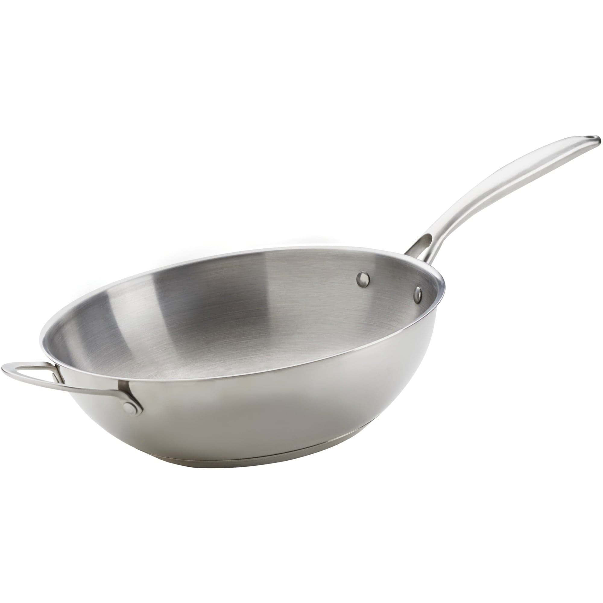 Grill-Wok aus Edelstahl