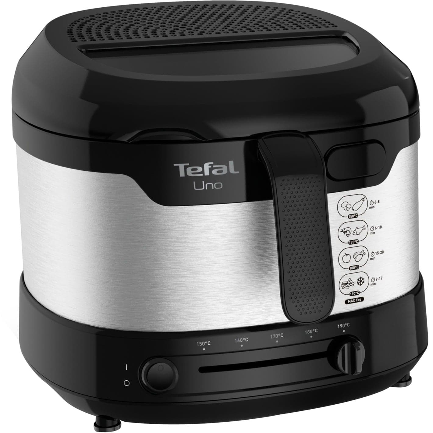 Fritteuse Uno M Edelstahl FF215D