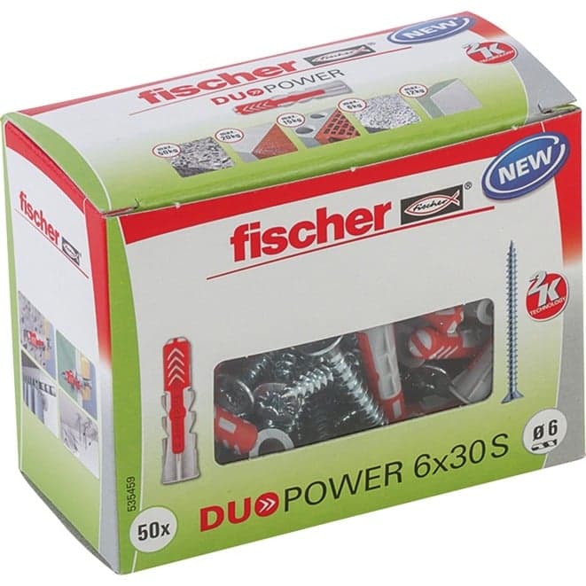 Dübel DUOPOWER 6x30 S LD – Bild 1
