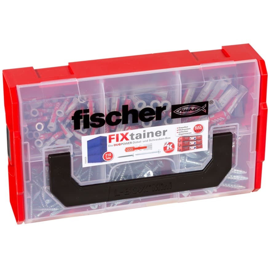 FixTainer-DUOPOWER + Schraube, Dübel – Bild 1