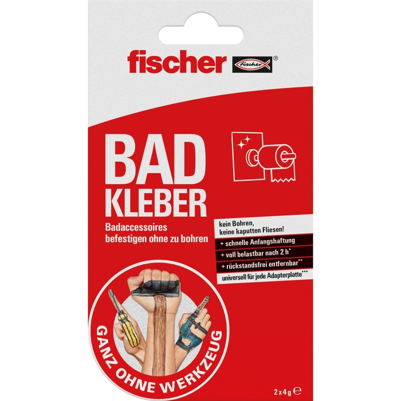 GOW Badkleber, 2 Stück