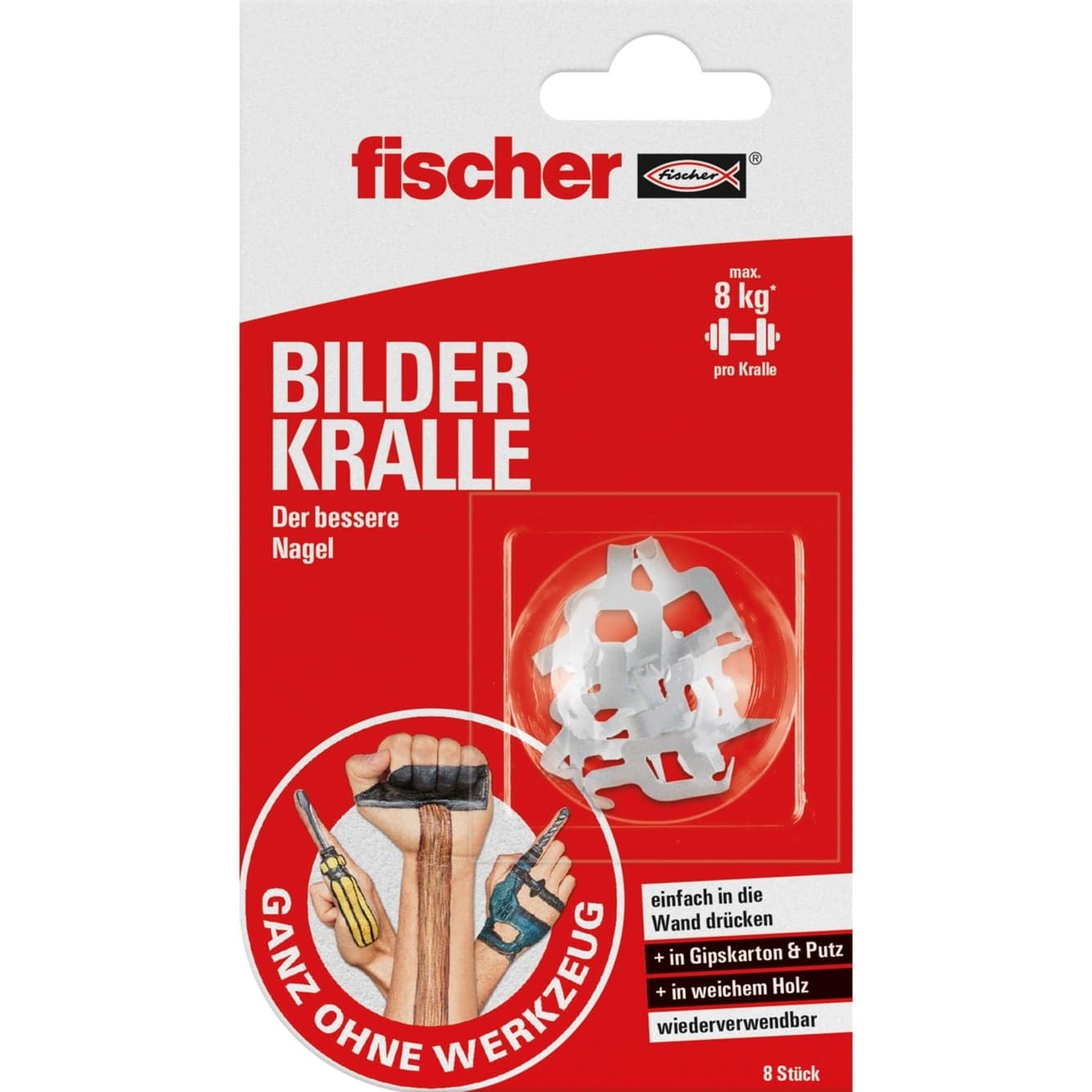 GOW Bilderkralle, Haken