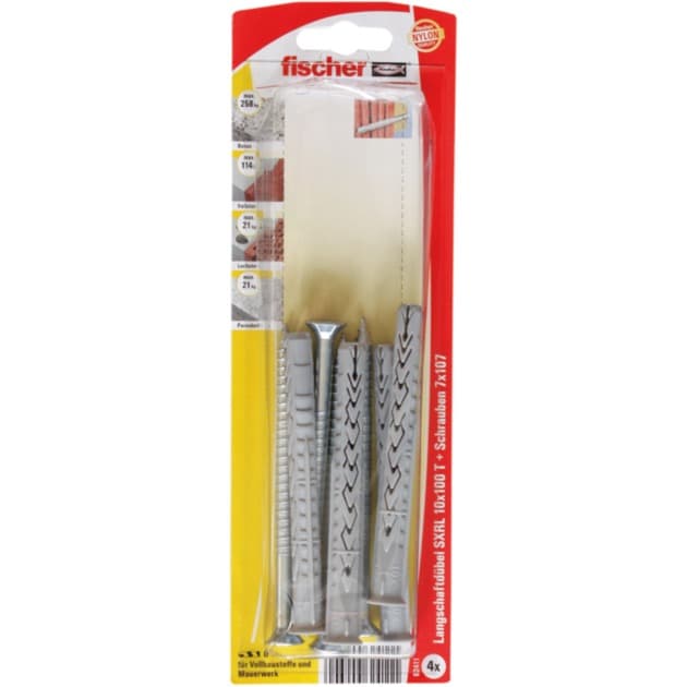 Langschaftdübel SXRL 10x100 T K – Bild 1