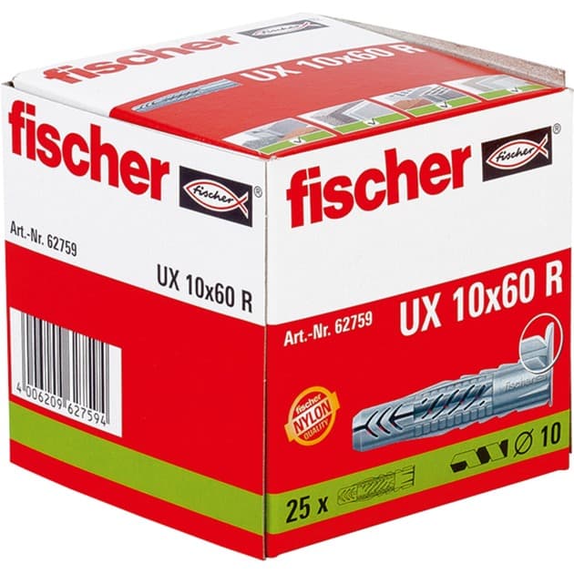 Universaldübel UX 10x60 R – Bild 1