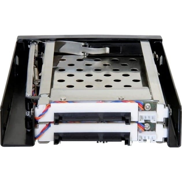 3.5" Wechselrahmen für 2x 2,5" SATA HDD – Bild 1