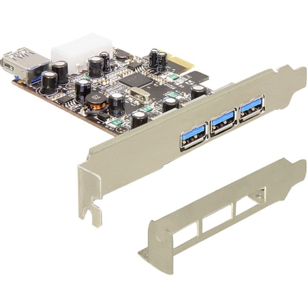 PCI ExprCard USB 3.0 3x ext 1x in, Controller – Bild 1
