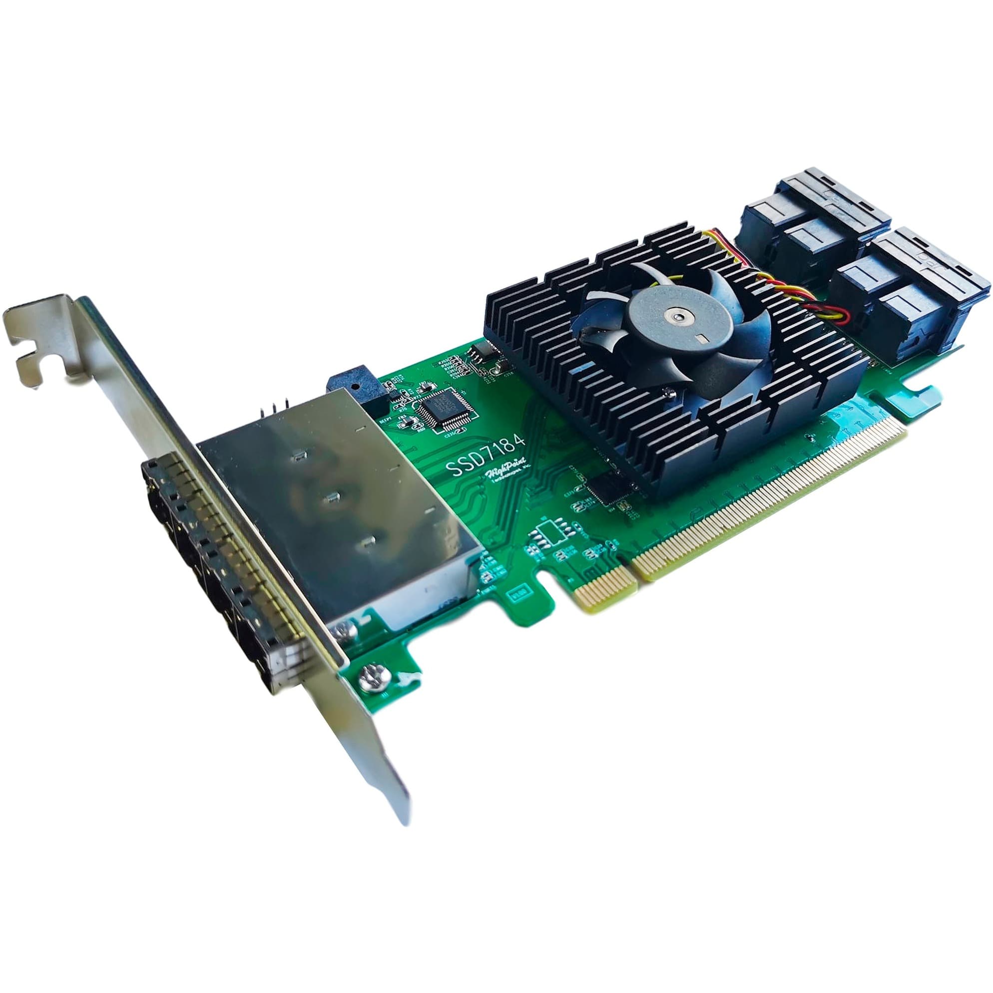 NVMe SSD7184, RAID-Karte