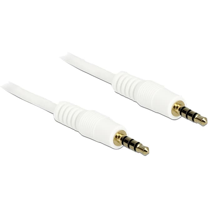 Audiokabel Klinke 3,5mm 4Pin > 3,5mm Stecker 4Pin – Bild 1