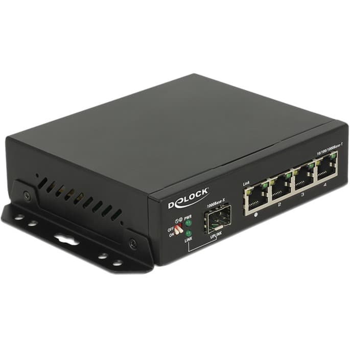 Switch Gigabit 4 Port + 1 SFP – Bild 1