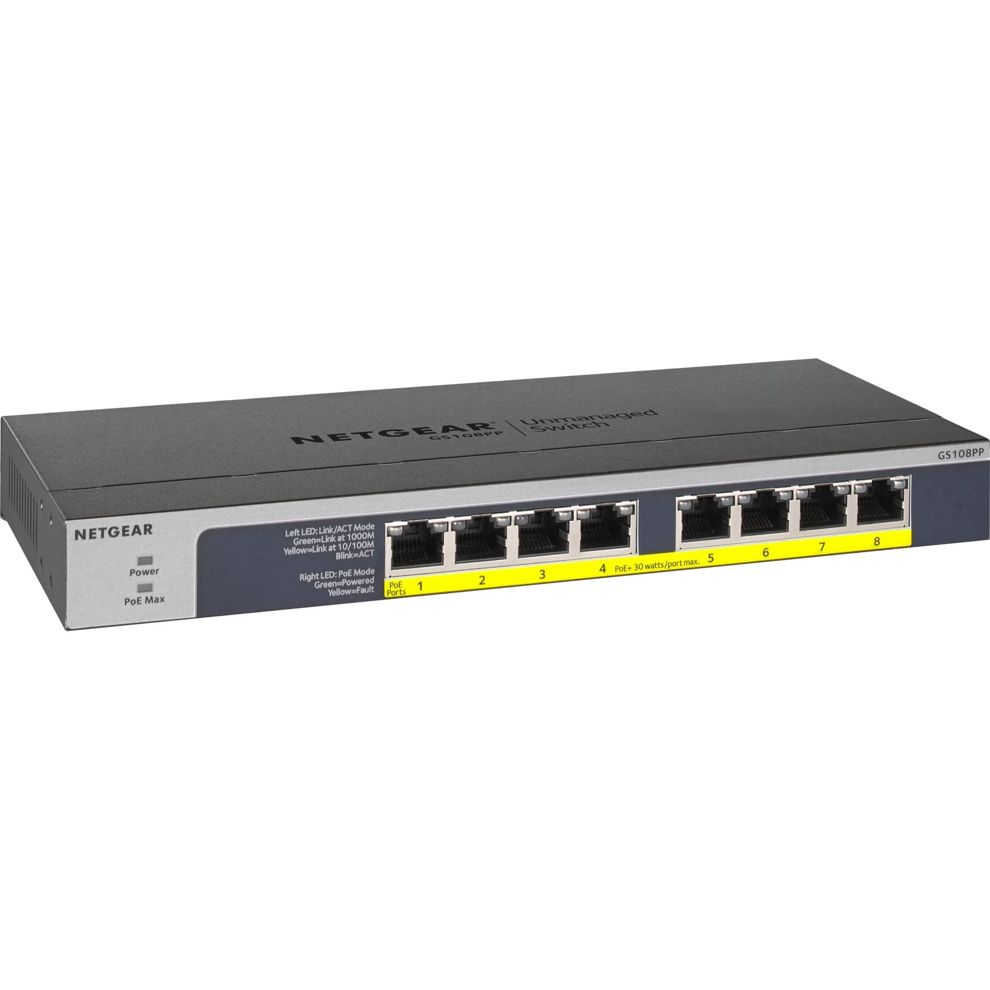 GS108PP, Switch – Bild 1
