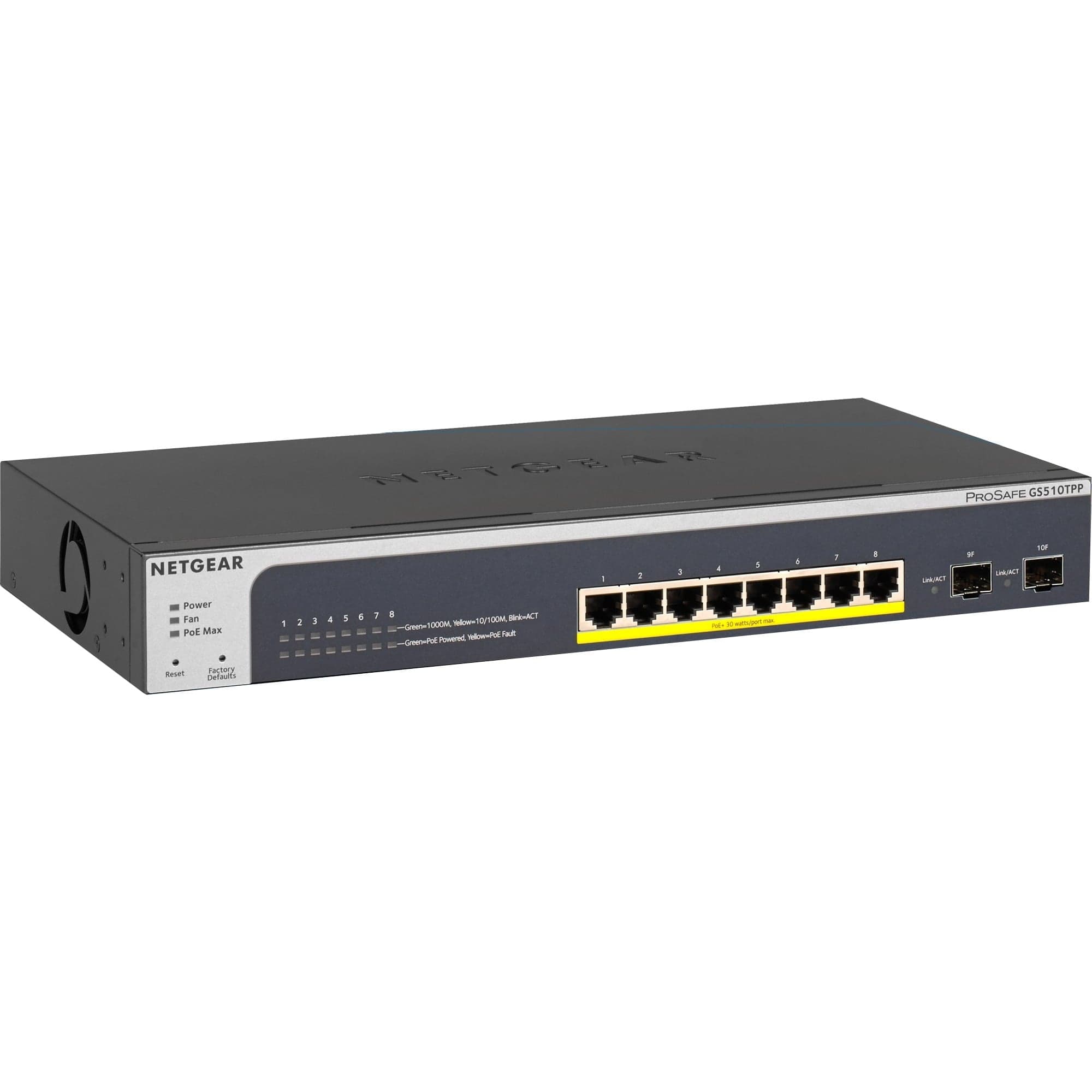 GS510TPP PoE/GE/GE/SMA/08, Switch – Bild 1