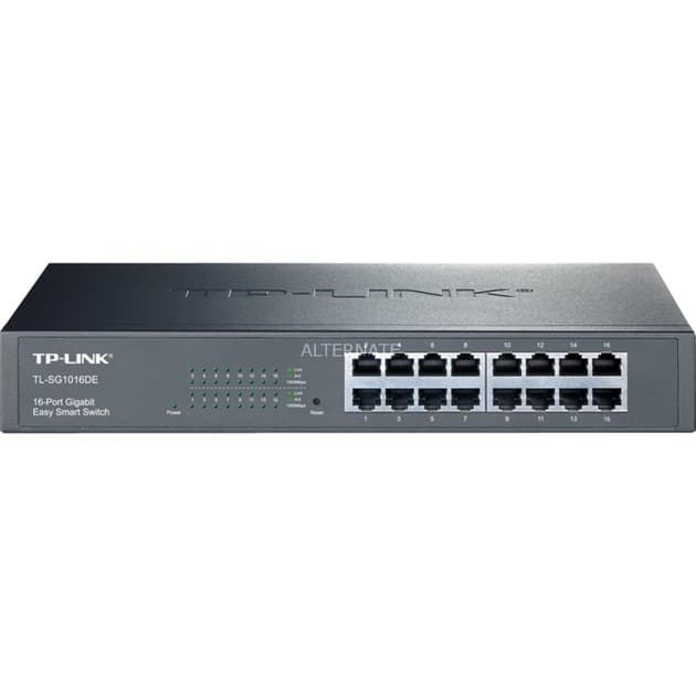 TL-SG1016DE, Switch – Bild 1