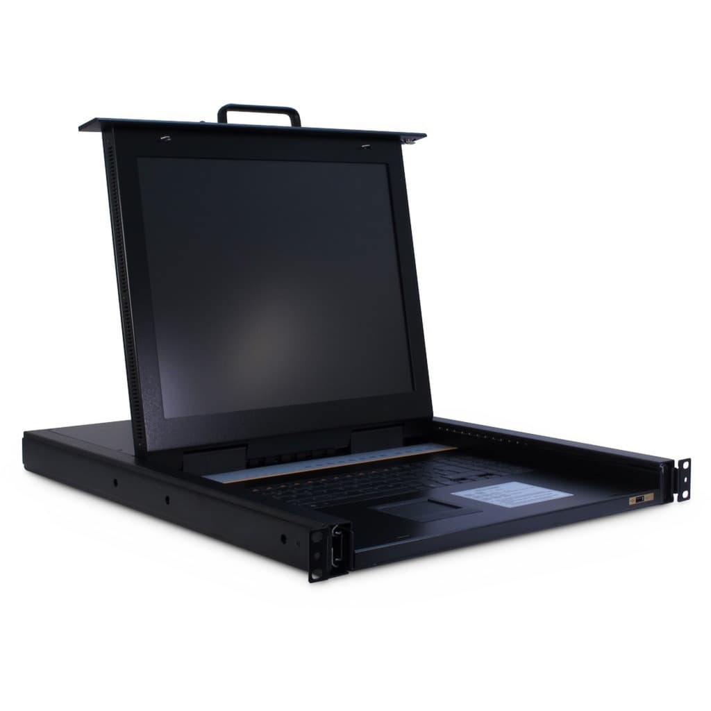 KVM-1708 Konsole 17" LED VGA, KVM-Switch – Bild 1