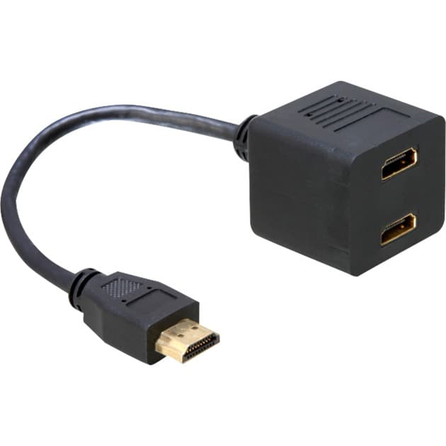 Adapter HDMI - 2x HDMI, HDMI Splitter – Bild 1