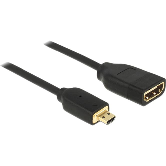 Adapterkabel micro HDMI - HDMI 4K – Bild 1