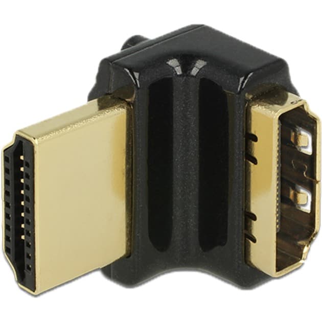 HDMI-A Stecker > HDMI-A Buchse 4K, Adapter – Bild 1