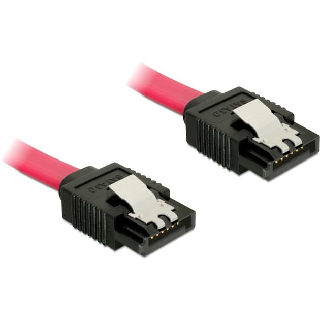 Kabel SATA gerade/gerade 10cm – Bild 1
