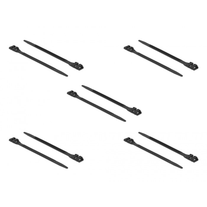 Kabelbinder mit Doppelkopf 250mm x 9mm – Bild 1