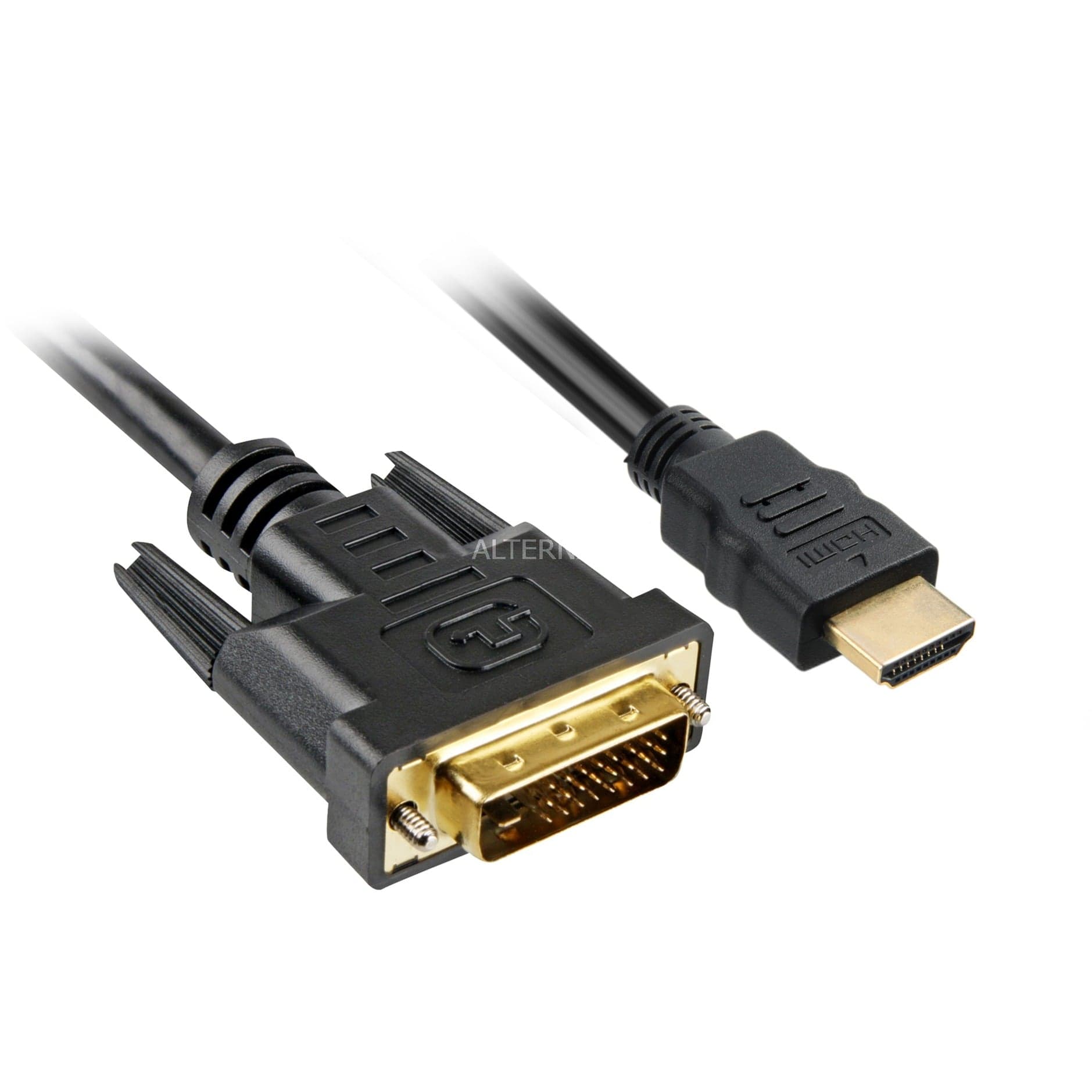 Adapterkabel HDMI > DVI-D – Bild 1