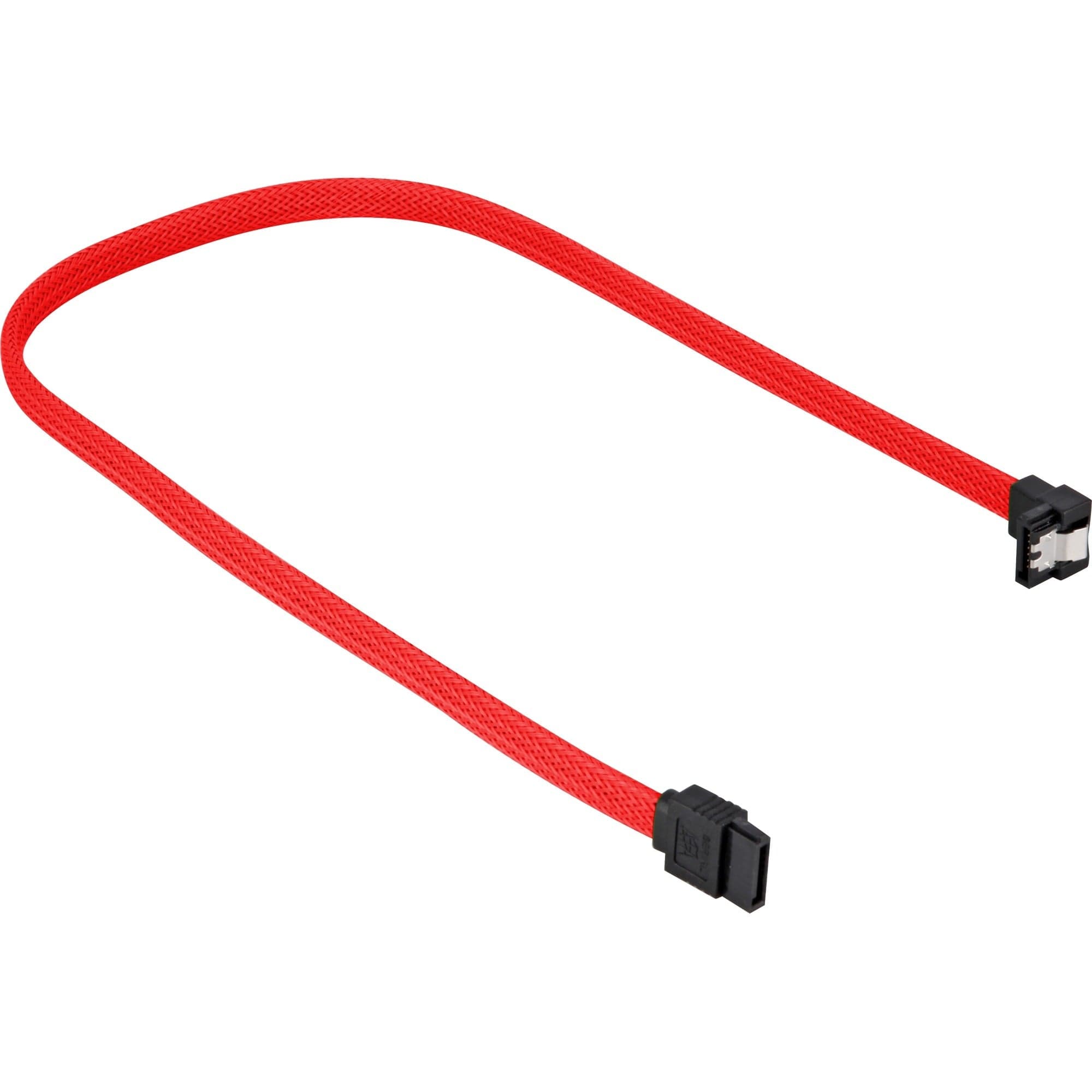 Sata III Kabel 90° sleeve – Bild 1