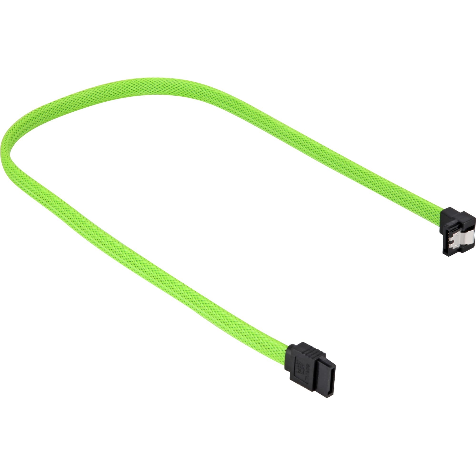 Sata III Kabel 90° sleeve – Bild 1