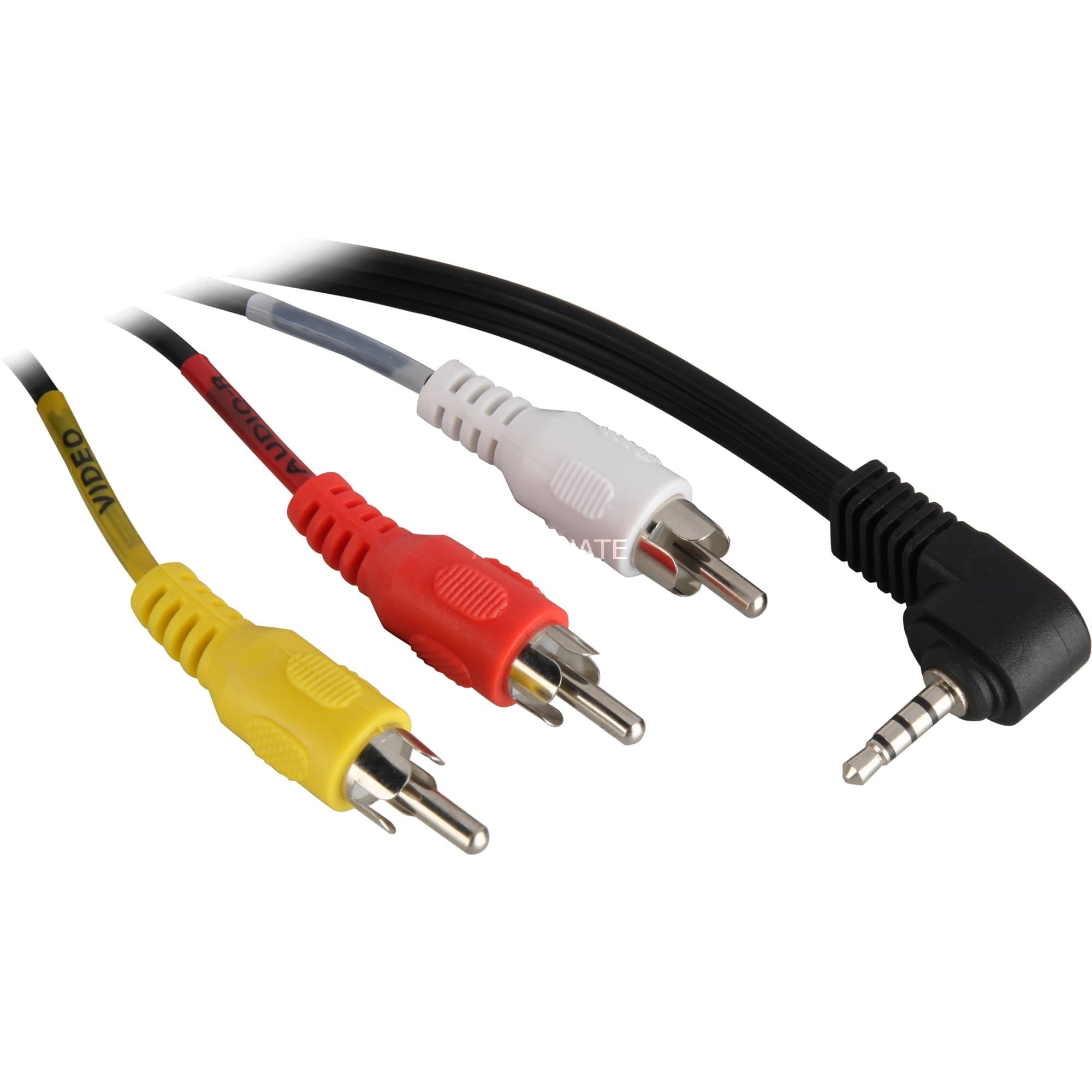 A/V-Kabel 3,5mm Klinke -> 3x Cinch – Bild 1