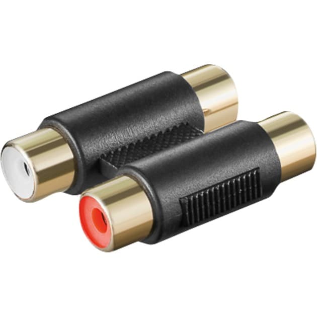 Adapter Cinch 2xKupplung2xKupplung – Bild 1