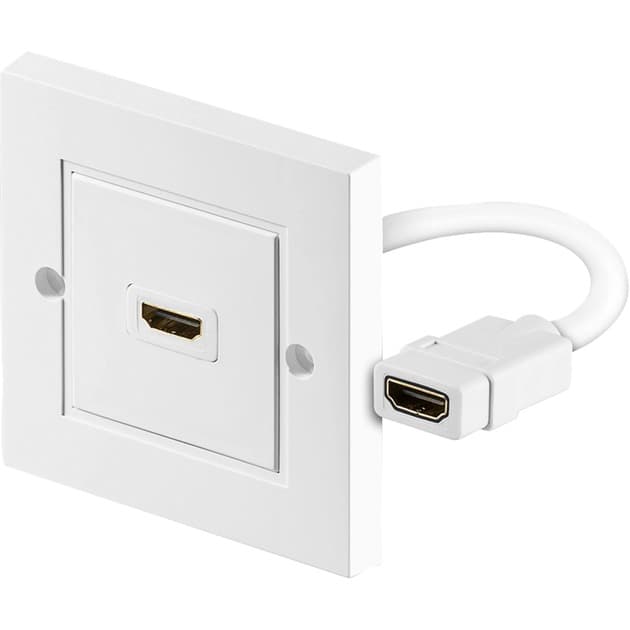 HDMI-Wanddose, Unterputz, Anschlussdose – Bild 1