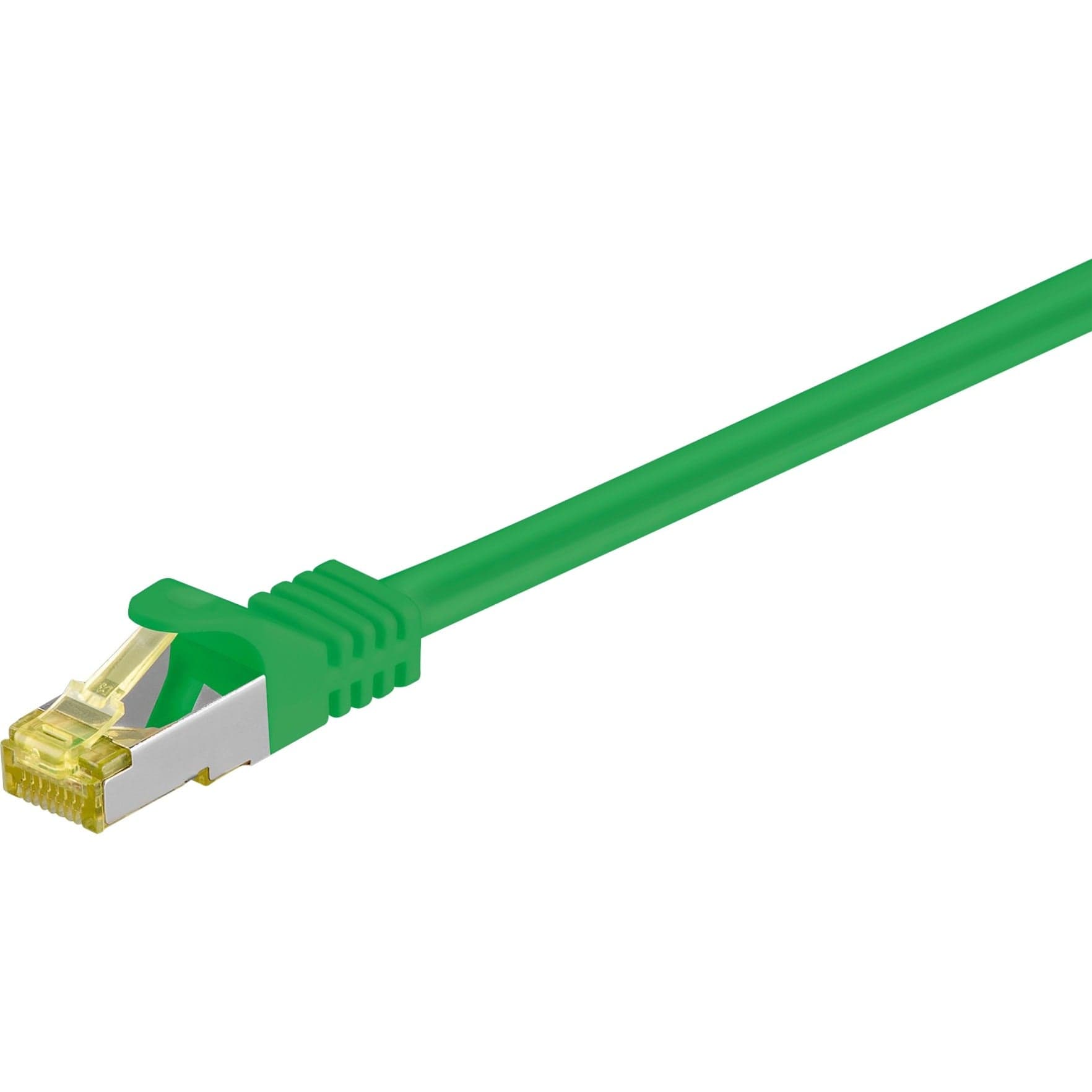 Patchkabel RJ-45 SFTP, mit Cat 7 Rohkabel – Bild 1