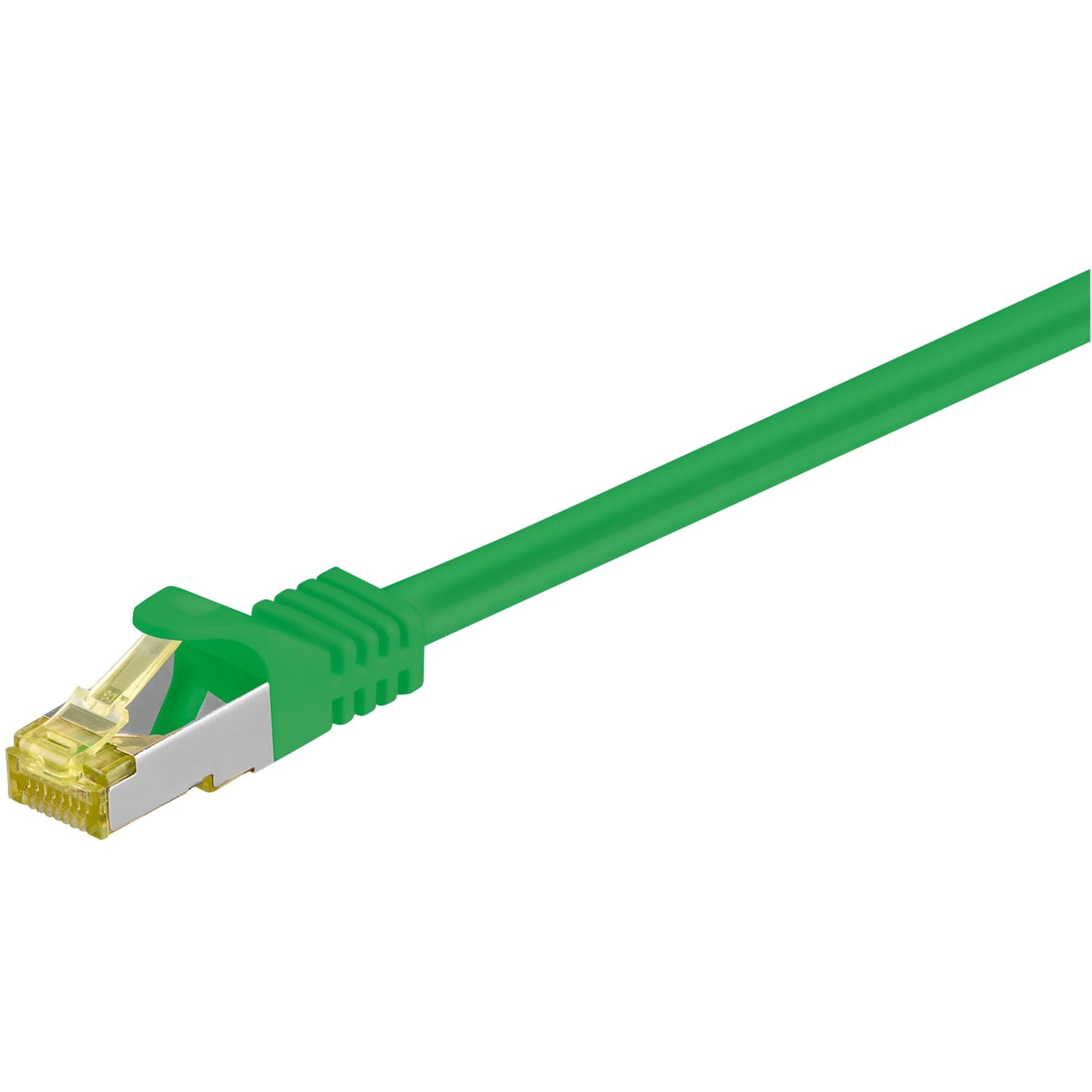 Patchkabel RJ-45 SFTP, mit Cat 7 Rohkabel – Bild 1